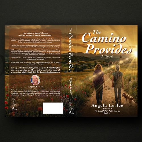 Book cover with the title 'The Camino Provides: Cinematic Spiritual Magic'