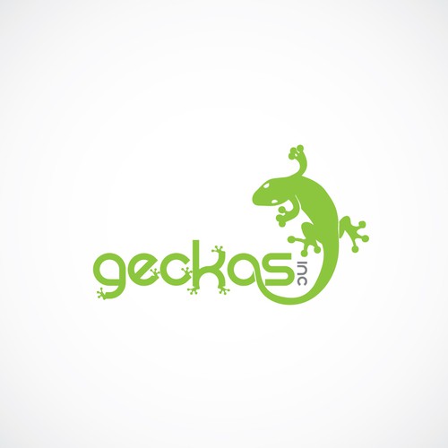 Gecko logo with the title ' Geckos '