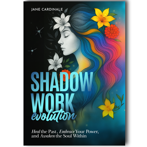 Aesthetic book cover with the title 'Ebook cover design for Self-help book'