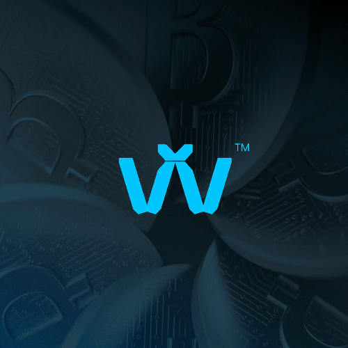 Crypto brand with the title 'Building the future of consumer crypto logo design'