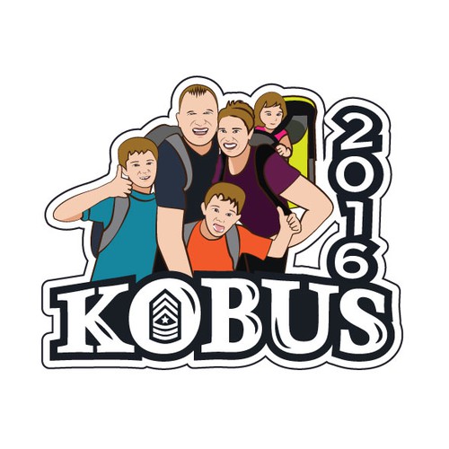 Family business logo with the title 'KOBUS 2016'
