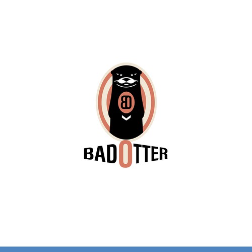 Otter logo with the title 'Logo proposta nel contest'