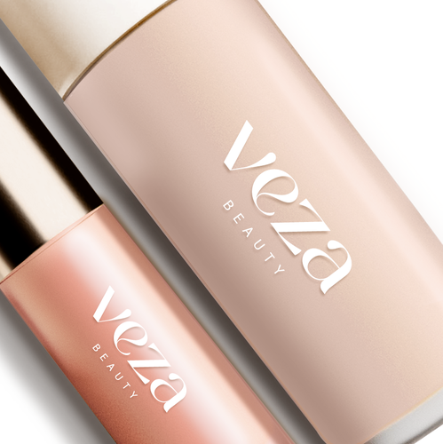 Makeup design with the title 'MAKE-UP LOGO DESIGN'