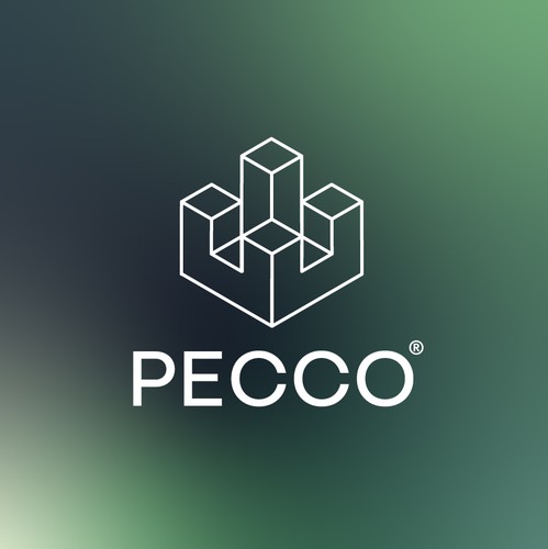 Outline logo with the title 'Construction Company Logo'