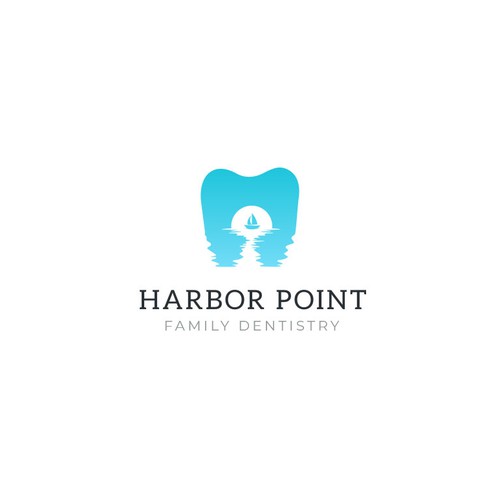 Dental design with the title 'HARBOR POINT**'
