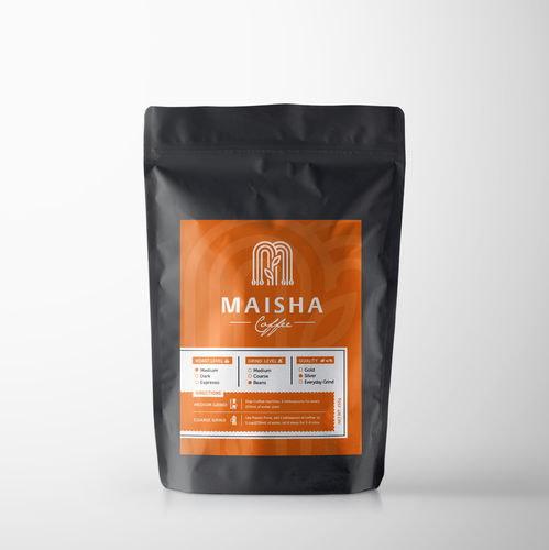 Craft label with the title 'Maisha'