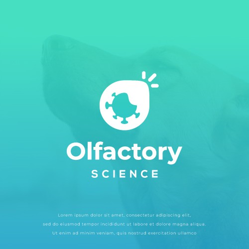 Pictorial logo with the title 'Olfactory Science Logo'