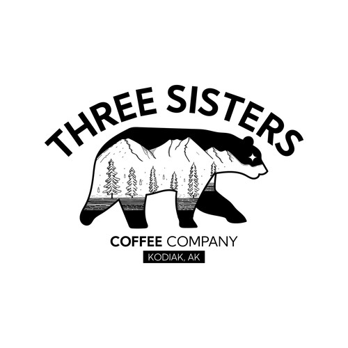 Bear illustration with the title 'Forest Bear'