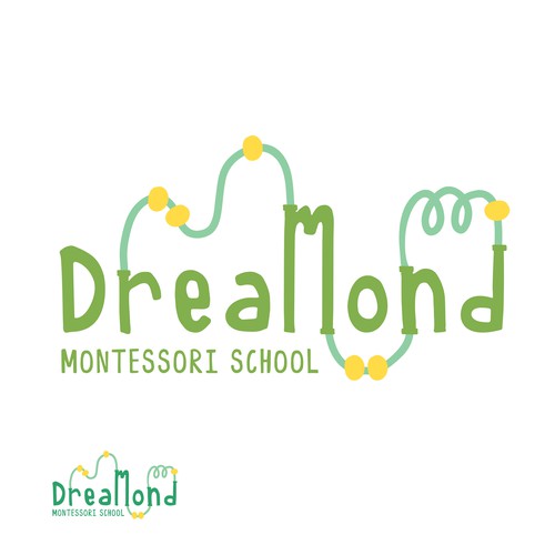 Child brand with the title 'Logo for a Childcare Montessori'