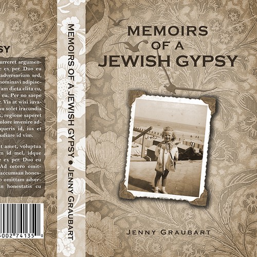 History design with the title 'Business Ghost- Memoirs of a Jewish Gypsy'