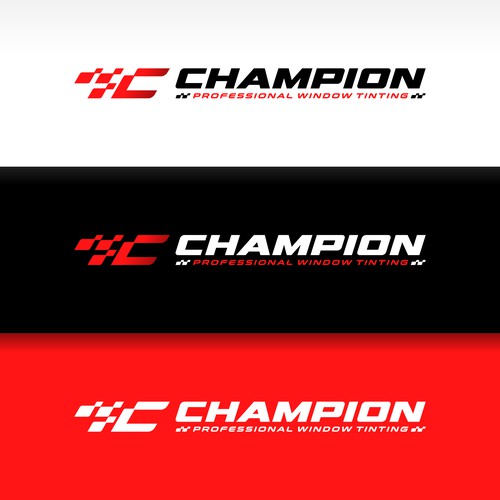 Automotive logo with the title 'examples of high-end automotive window tinting company logos, ceramic coatings and paint protection films'