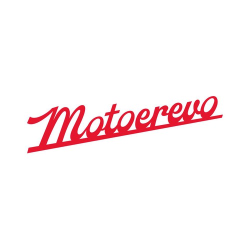 Lettering brand with the title 'Wordmark Logo for Motoerevo'