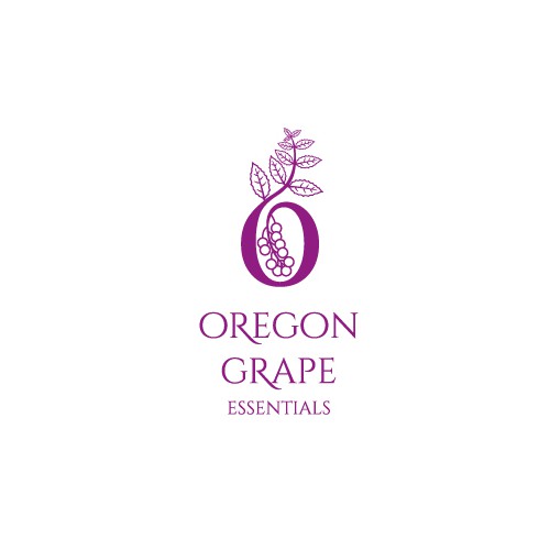 Grape logo with the title 'Logo'