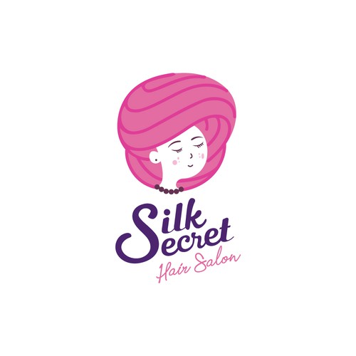 Secret logo with the title 'Logo for Hair salon'
