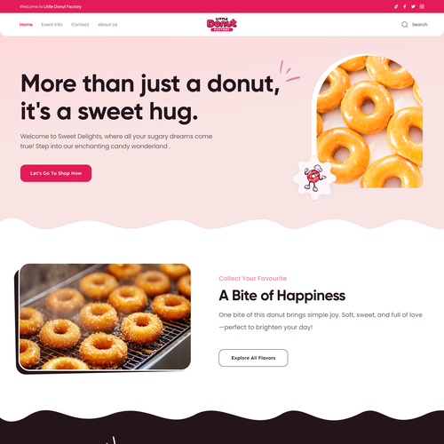 Company profile design with the title 'Company Profile Food & Drink'