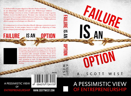 Creative book cover with the title 'Full Book Cove Design'