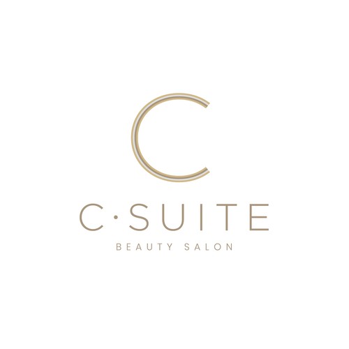 Hair salon logo with the title 'Contemporary hair salon logo'