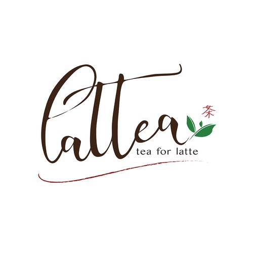 Aesthetic brand with the title 'Logo for Lattea'