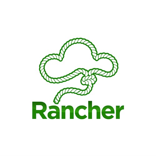 Rope design with the title 'Creating a logo for Rancher'