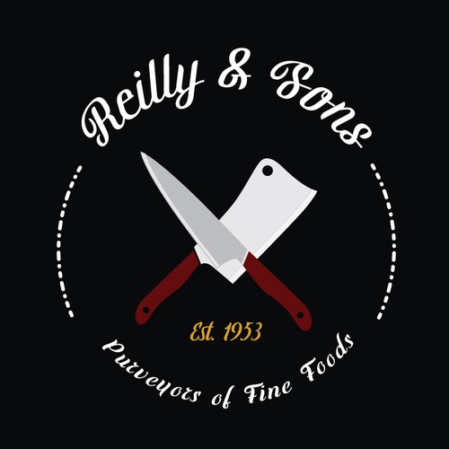 Meat brand with the title 'Entry logo design contest'