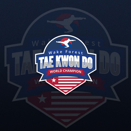 Defense logo with the title 'Propuesta de logo para compañía de Tae Kwon Do'