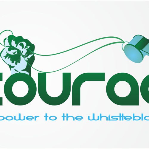 Symbolic brand with the title 'Powerfull logo for an NPO which wants to help whistleblowers worldwide get the help they need to expose the truth.'