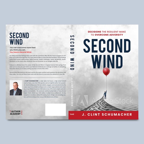 Transformation design with the title 'Non fiction book cover design'