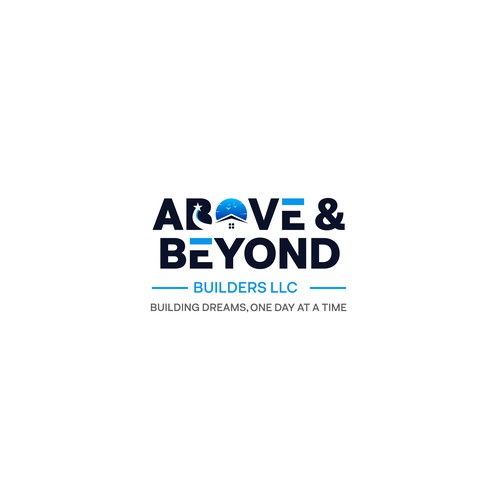 Corporate identity logo with the title 'Above & Beyond Builders LLC'
