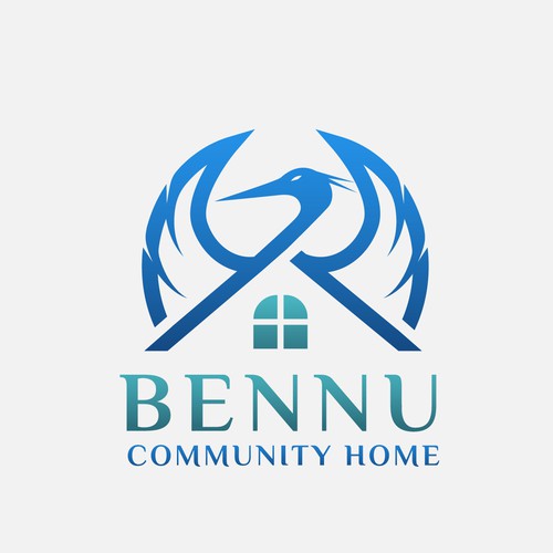 Bird design with the title 'Bennu Community Home'