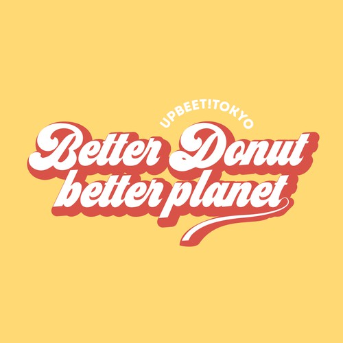 Donut design with the title 'Donuts'