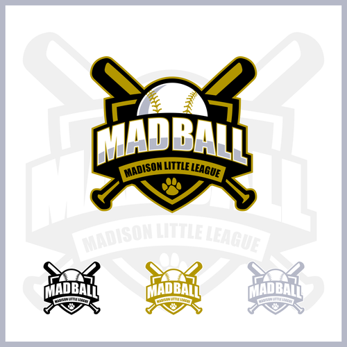 Softball design with the title 'Sport logo for Madison Little League'