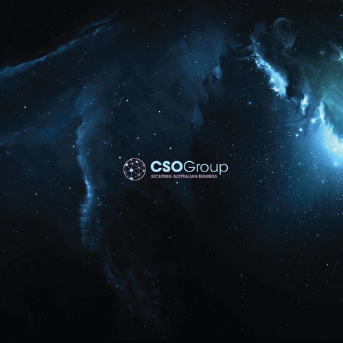 Networking logo with the title 'Cyber Security Logo '