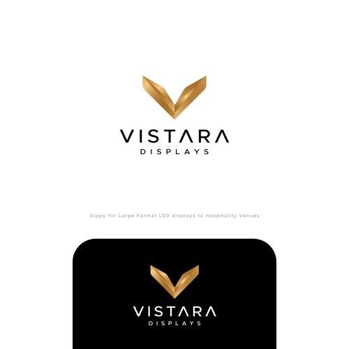 Hospital brand with the title 'Vistara Displays'