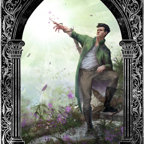 God design with the title 'The Sun - tarot card'