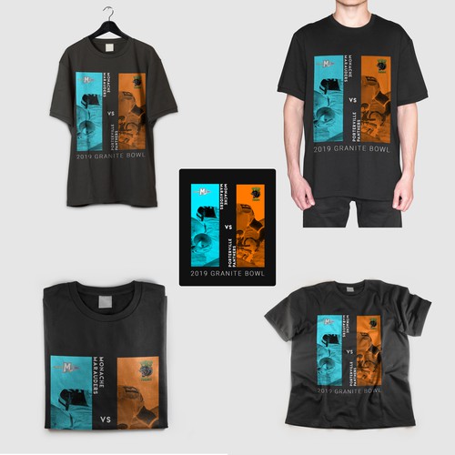 Football t-shirt with the title '2019 granite bowl_football tshirt'