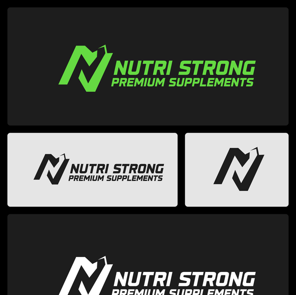 Power design with the title 'Nutrient brand ( logo for sale )'