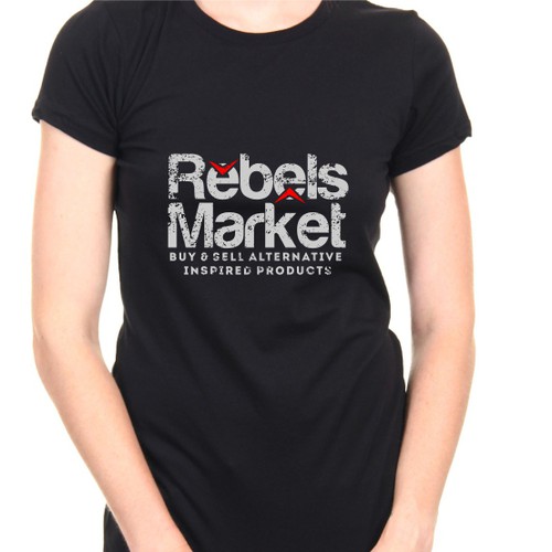 Accounting t-shirt with the title 'Design Custom/Freehand T-shirts for RebelsMarket Branding Campaign'