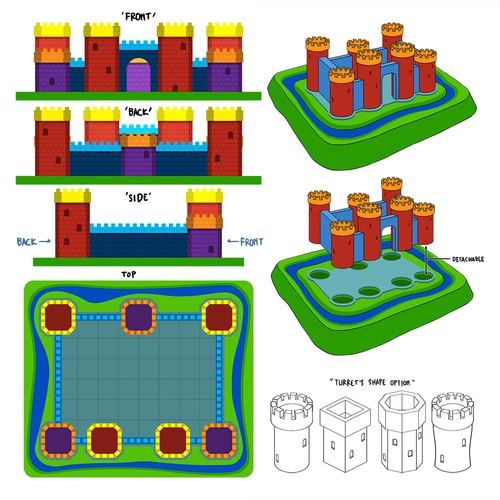 Puzzle design with the title 'Puzzle Cat Feeder'