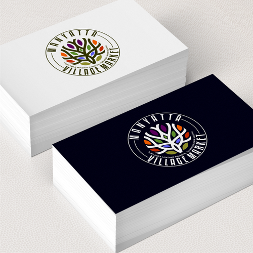 Village brand with the title 'Manyatta Village Market logo design'