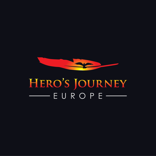 Journey design with the title 'Inspirierendes Logo für Heldenreisen- Organisation'