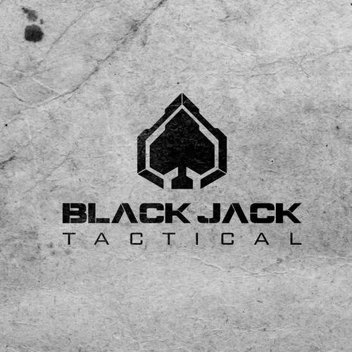 Operations logo with the title 'Blackjack Tactical - Logo Design'