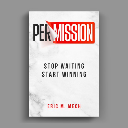 Paperback book cover with the title 'eBook cover design for Book "Permission"'