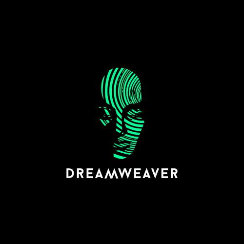 Dream design with the title 'DREAMWEAVER LOGO DESIGN'