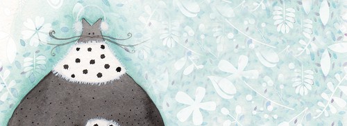 Winter design with the title 'Banner illustration'