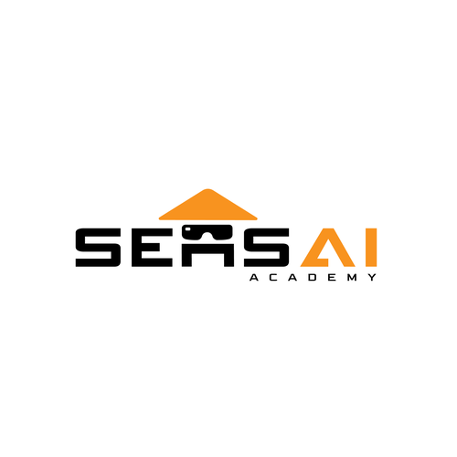 Artificial intelligence logo with the title 'SensAI'