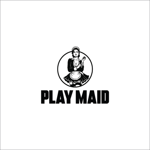 Entertainment logo with the title 'Play Maid'