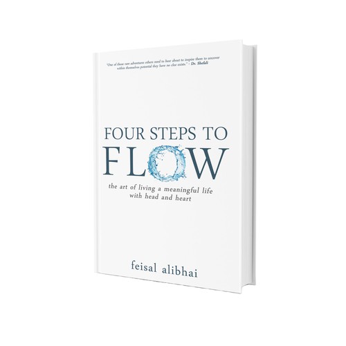 White book cover with the title 'A minimalist non-fiction book cover  '