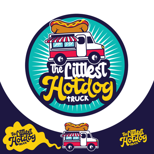 Pen logo with the title 'food truck logo'
