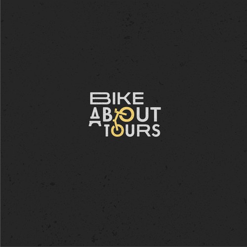 Paris logo with the title 'Bike About Tours'