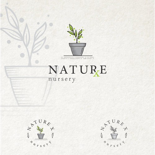 Pharmacy logo with the title 'Creative and Fun Nursery Logo'